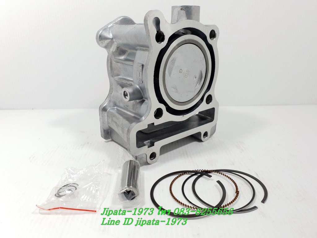 (Mio 125 i) ชุดเสื้อสูบพร้อมชุดลูกสูบแหวนครบชุด Yamaha Mio 125 i (52.4 มม.) งานเกรดเอ