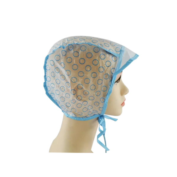 MANSHONG แมนชอง หมวกทำไฮไลท์ พร้อมเข็ม HA-HLC010001 Reusable Plastic Hair Coloring Cap + Hook Needle Ha-