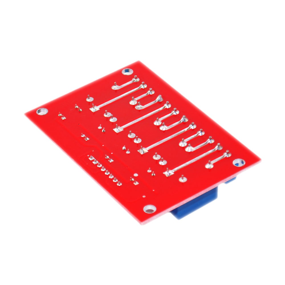 4 Channel Relay (Opto-Isolated) 24V 10A รีเลย์ 4 ช่อง 24V 10A (red PCB) - ยี่ห้อ Keyes