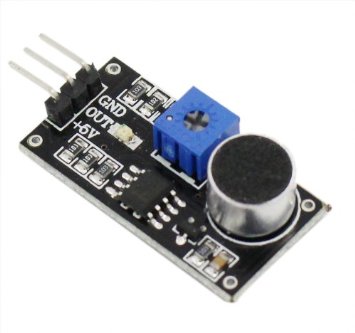 Sound Sensor Module (Condenser Lay on PCB)