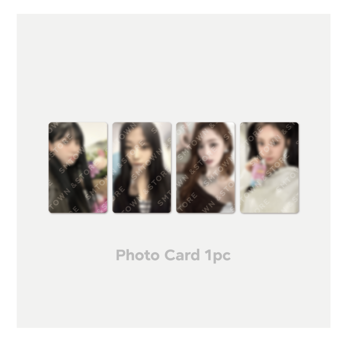 aespa WEEK – DRAMA CITY md ของสะสม -Laptop Pouch+Photo Card Set - ระบุชื่อที่ต้องการ