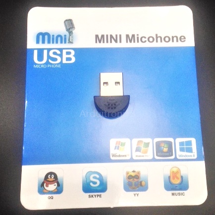 USB Mini Microphone for Raspberry Pi (also PC และ Laptop)
