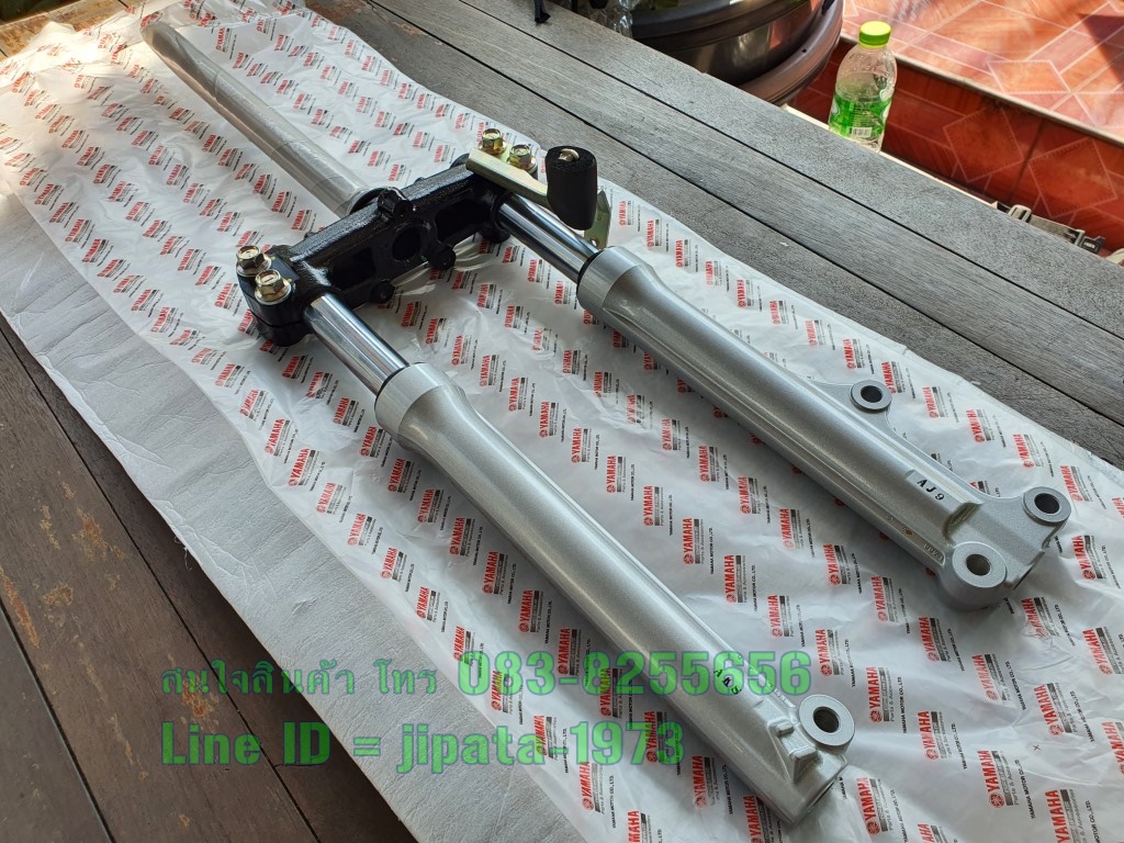 (Fino 125 i) ชุดแผงคอพร้อมโช้คอัพหน้า Yamaha Fino 125 i แท้