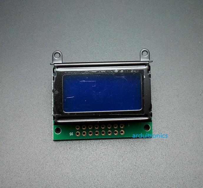 LCM0802C 5V 8x2 Character LCD 0802 (Blue Screen with Backlight)