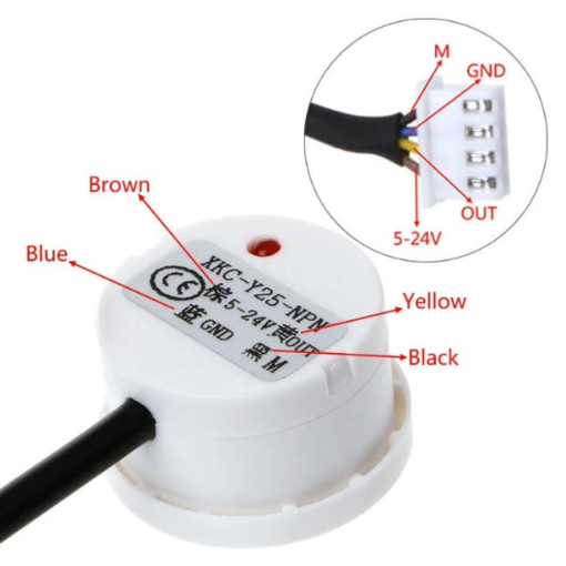 Non-contact Water / Liquid Level Sensor XKC-Y25-PNP (5-12V)