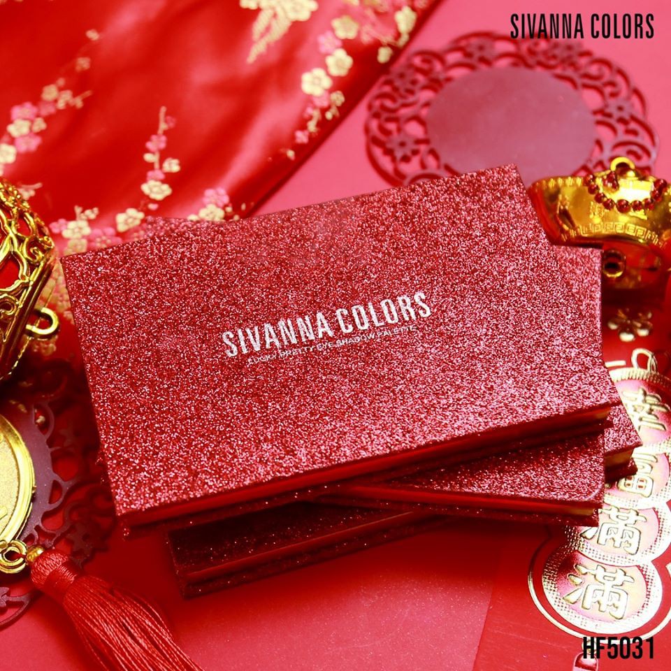 อายแชโดว์ SIVANNA COLORS LUCKY PRETTY EYESHADOW PALETTE HF5031