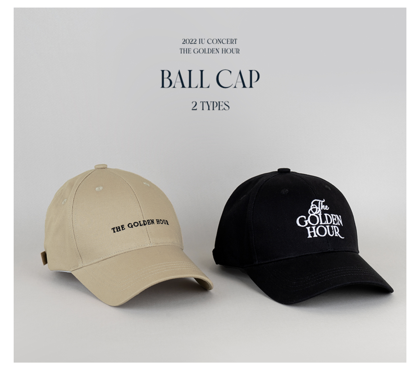 IU -2022 IU CONCERT - Ball Cap ระบุ สี - ส่งเรือ