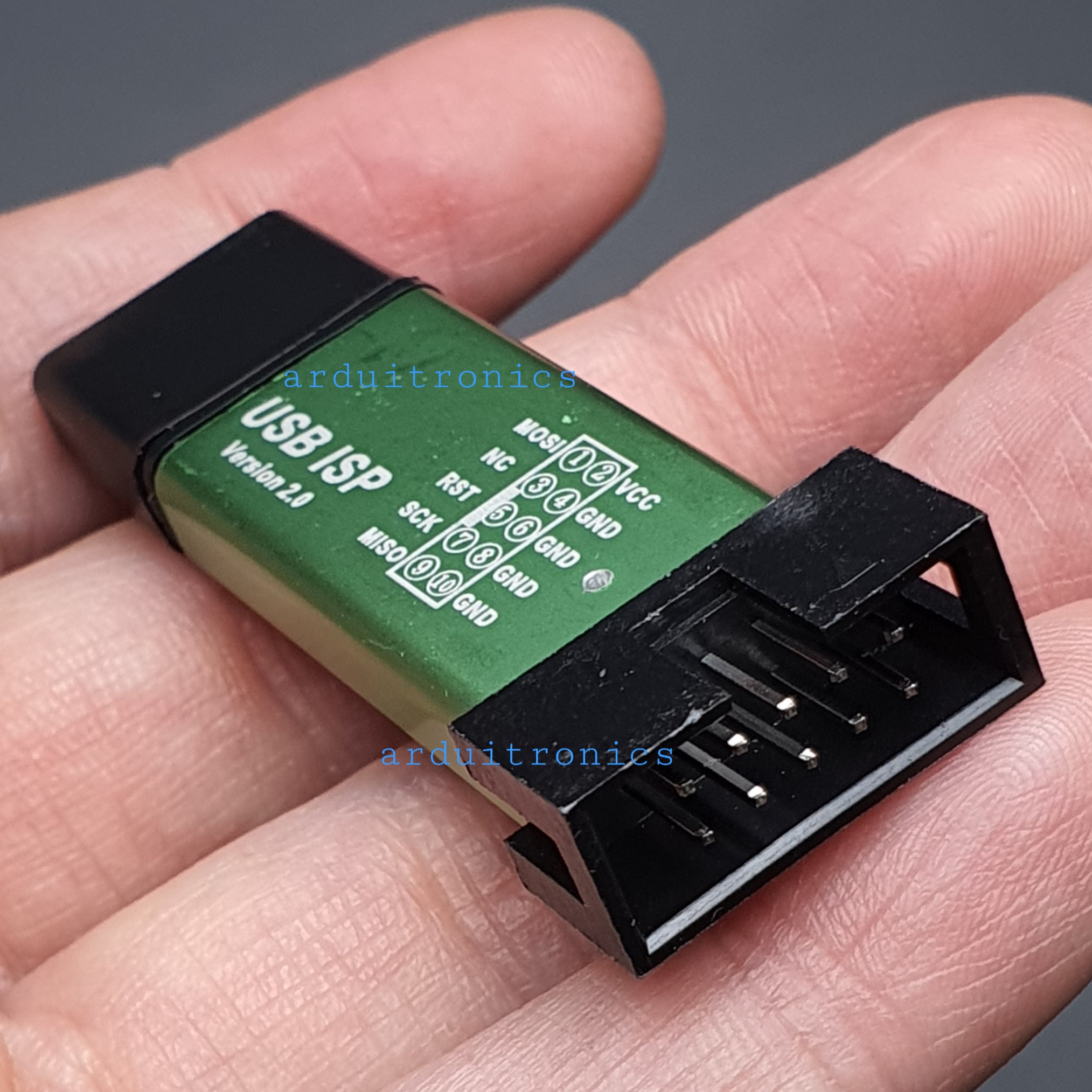 USB ISP USBASP โปรแกรมเมอร์สําหรับ 51 AVR Download (สีสุ่ม)