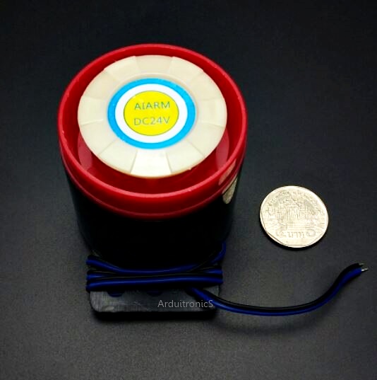 Buzzer 24V (เสียงดัง) BJ-3 สัญญาณเสียงเตื่อนภัย/กันขโมย