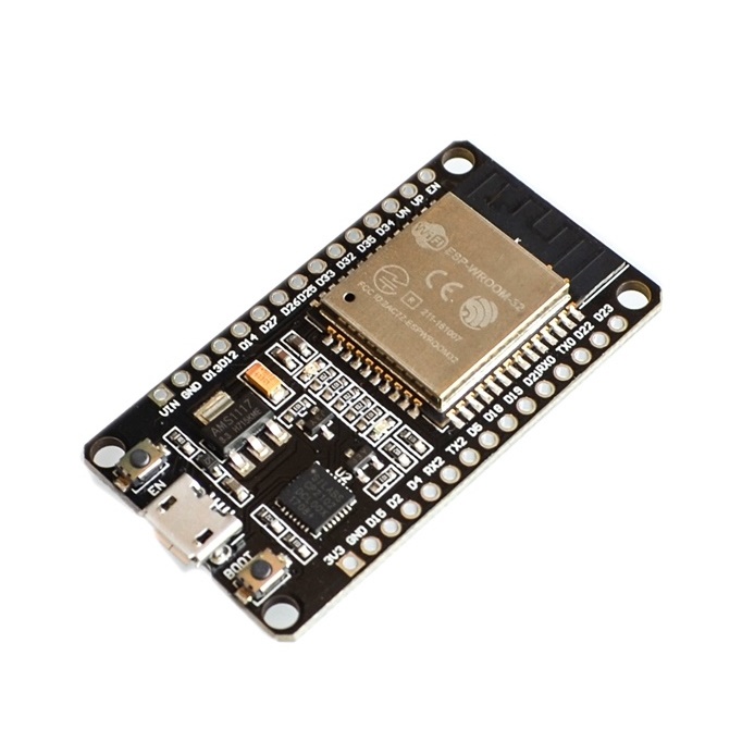ESP32 Development Board WiFi + Bluetooth Dual Core (free pin header) WROOM แบบยังไม่ได้บัดกรี 30 pin