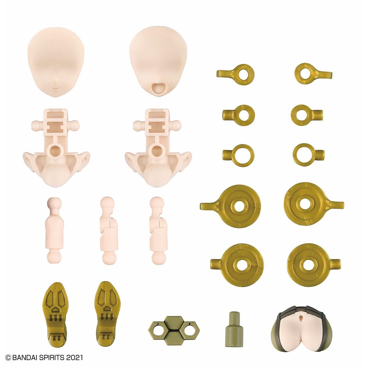 30MS Option Parts Set 13 (Tactical Costume) (Color B)