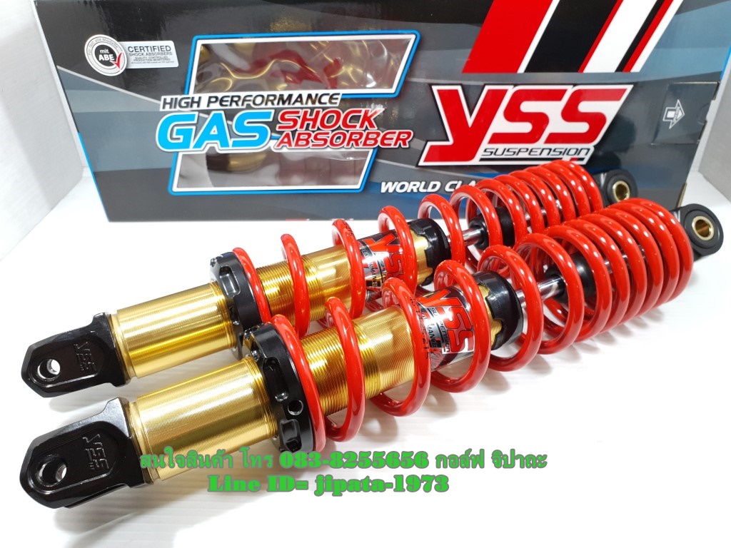 (PCX) โช้คอัพหลังคู่ YSS รุ่น DTG Plus สำหรับ Honda New PCX 150 i ปี 2014-2017