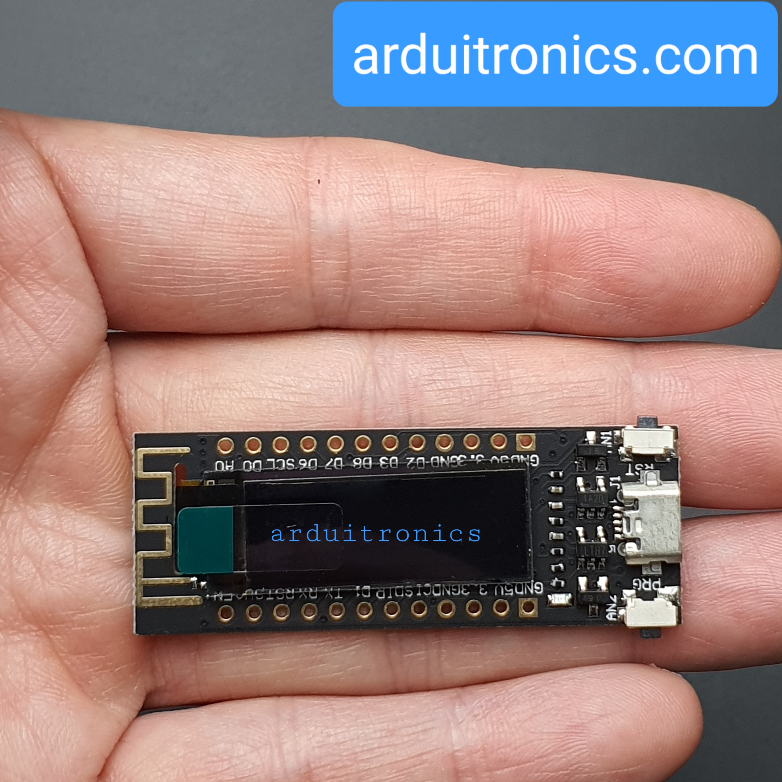 โมดูล TTGO ESP8266 OLED NodeMCU พร้อมจอ OLED ขนาด 0.91 นิ้ว