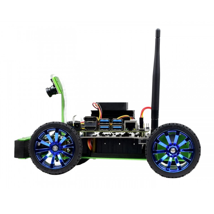 JetRacer AI Kit, AI Racing Robot Powered by Jetson Nano มาพร้อมบอร์ด Nvidia Jetson Nano B-01 (Supports ROS, ของแท้จาก Waveshare)