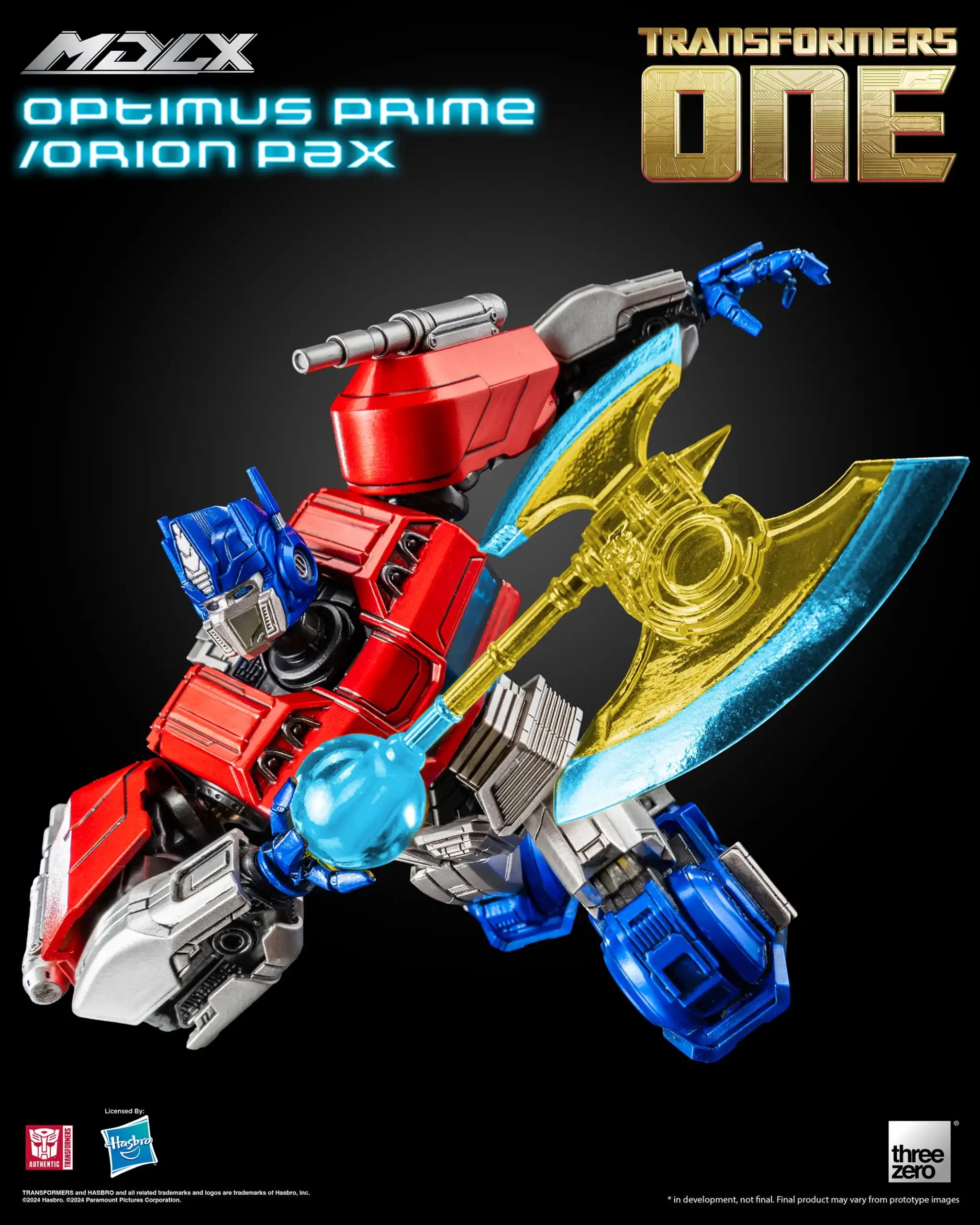 "Pre-Order" Transformers One MDLX Optimus Prime/Orion Pax