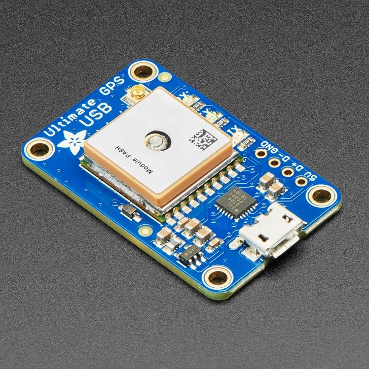 Adafruit Ultimate GPS with USB - 66 Channel w/10 Hz Updates