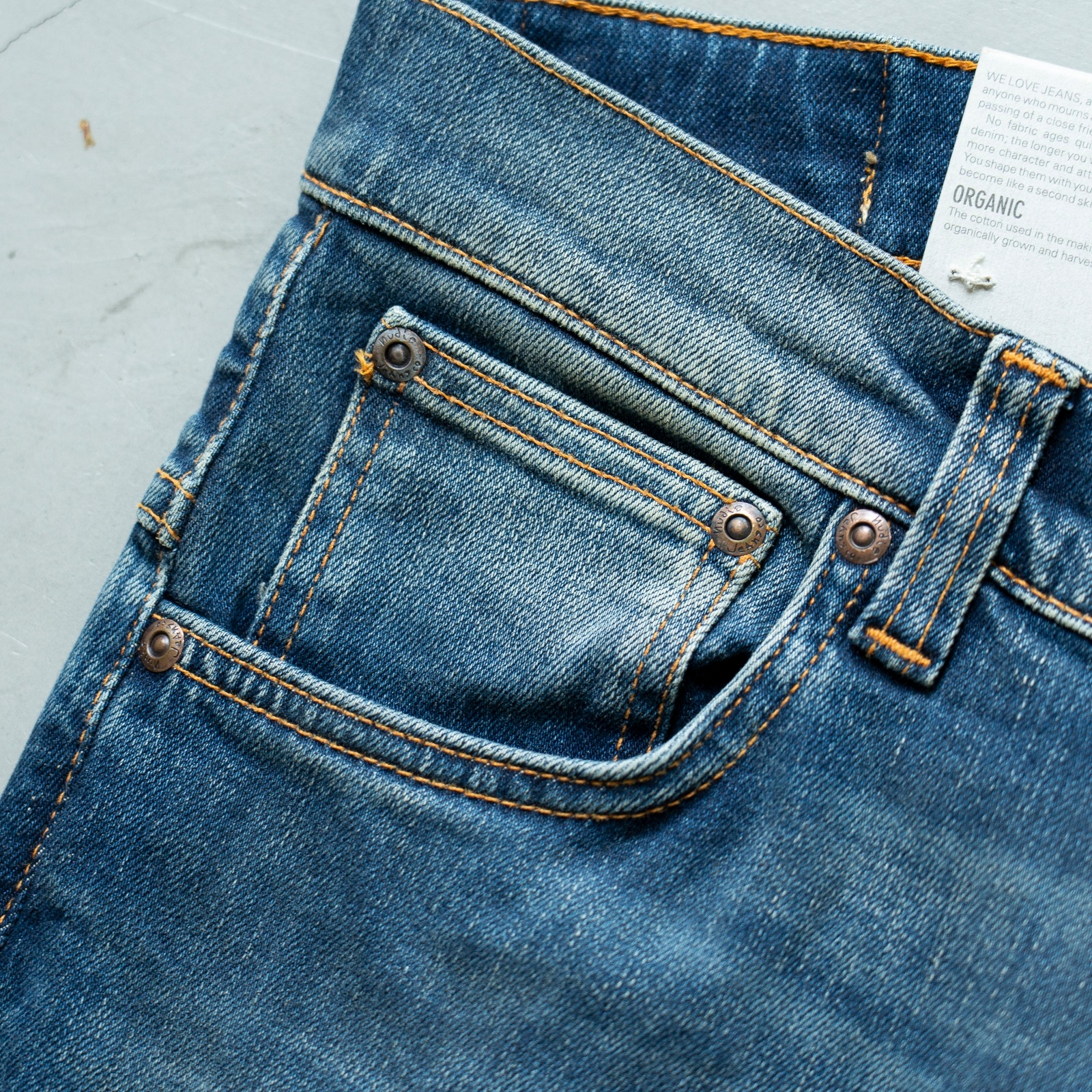 *Thin Finn Indigo Orange [SALE]