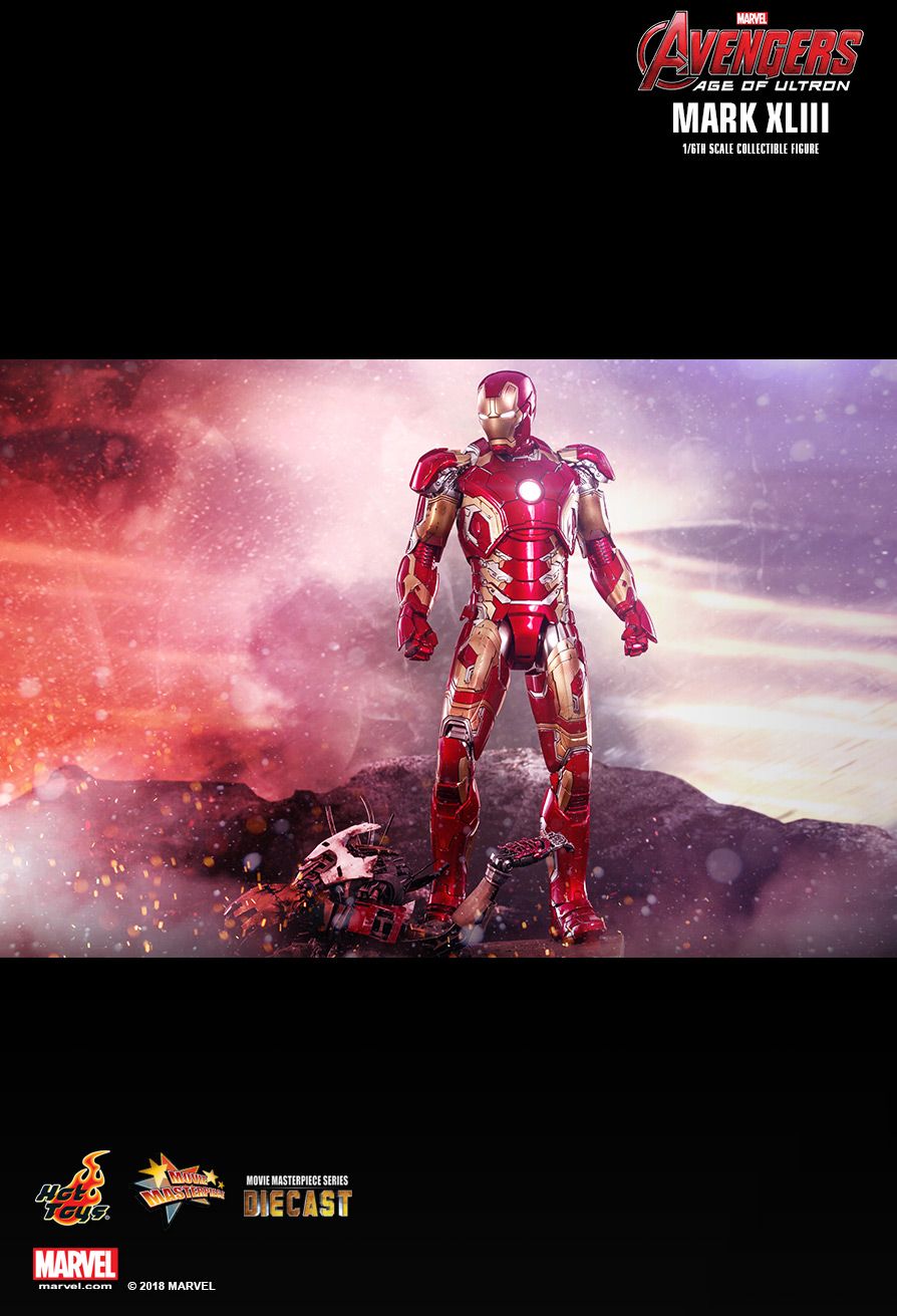 Hot Toys - Iron Man MK43: Avengers Age of Ultron (Diecast) 1/6 Scale