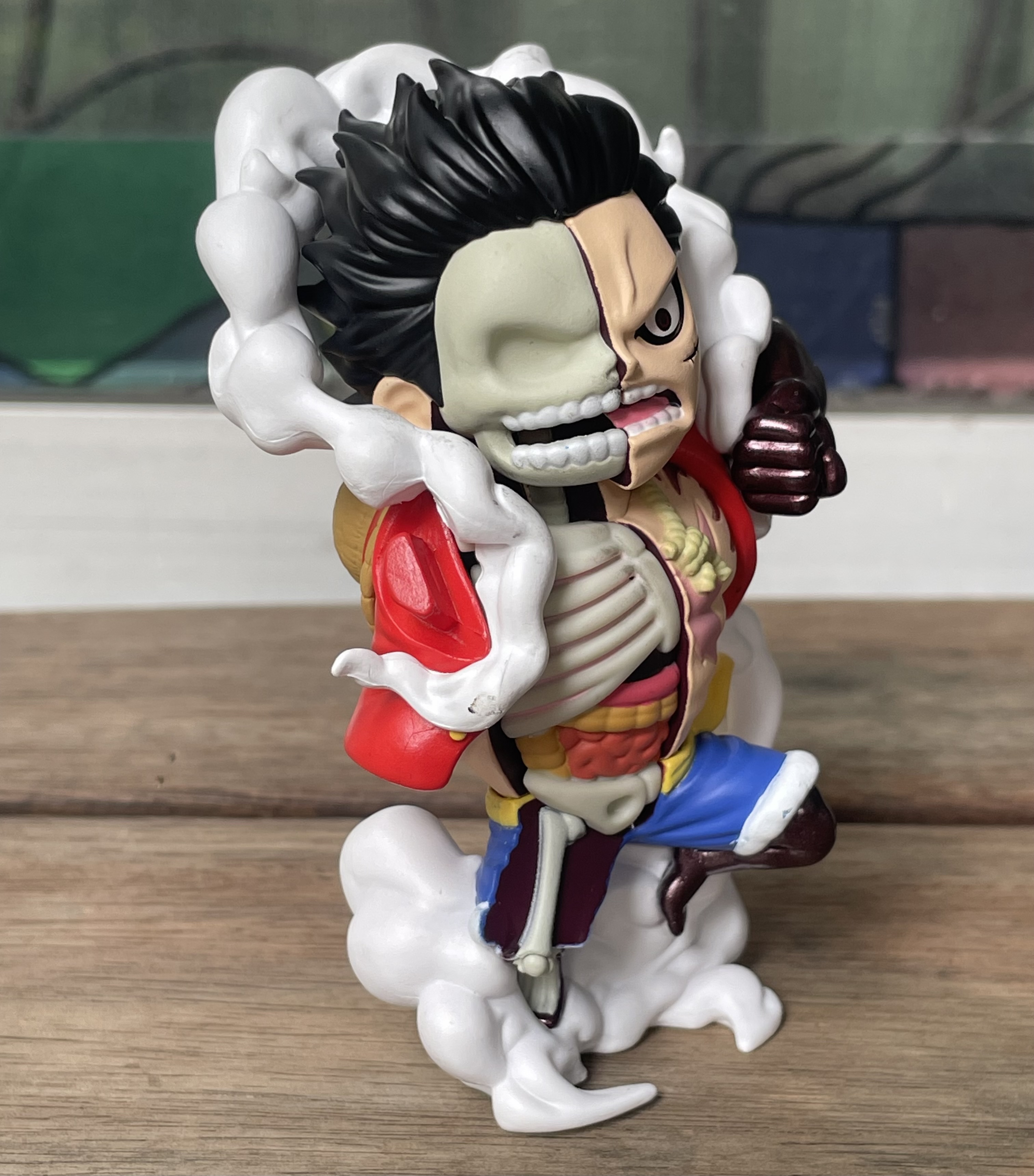 โมเดลวันพีช The Model/ figure the Mighty Jaxx Freeny's Hidden Dissectibles: One Piece (Luffy's Gears Edition) series