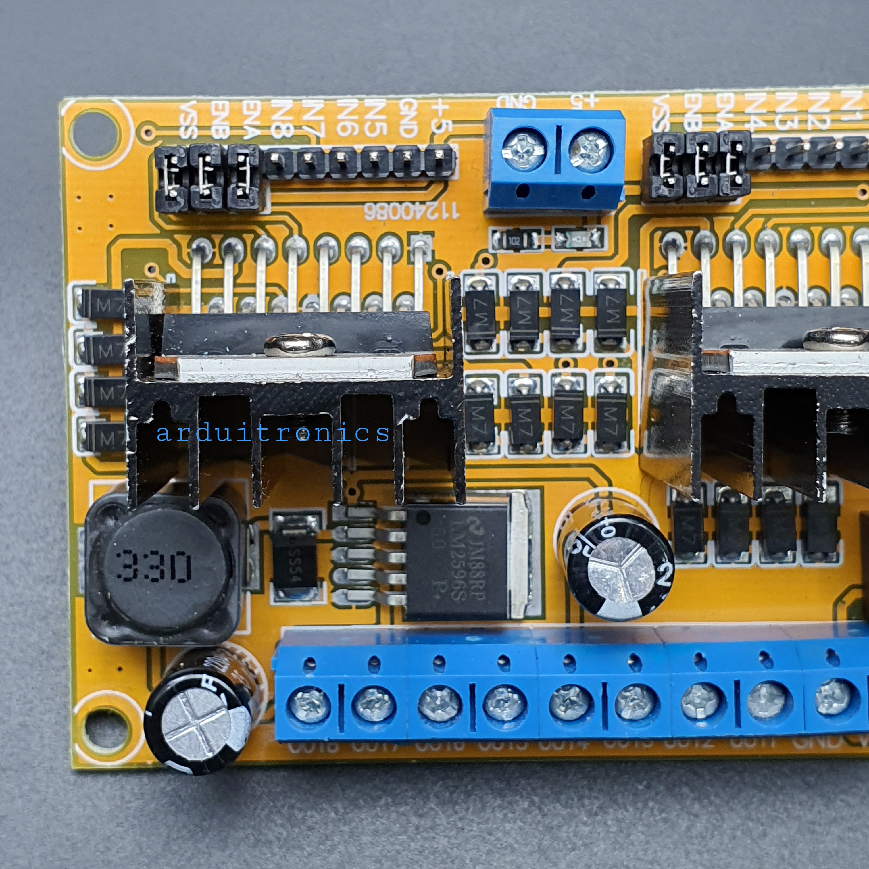 L298N V3 H-Bridge 4 Motor Controller Module (Support W703N, WiFi Router)