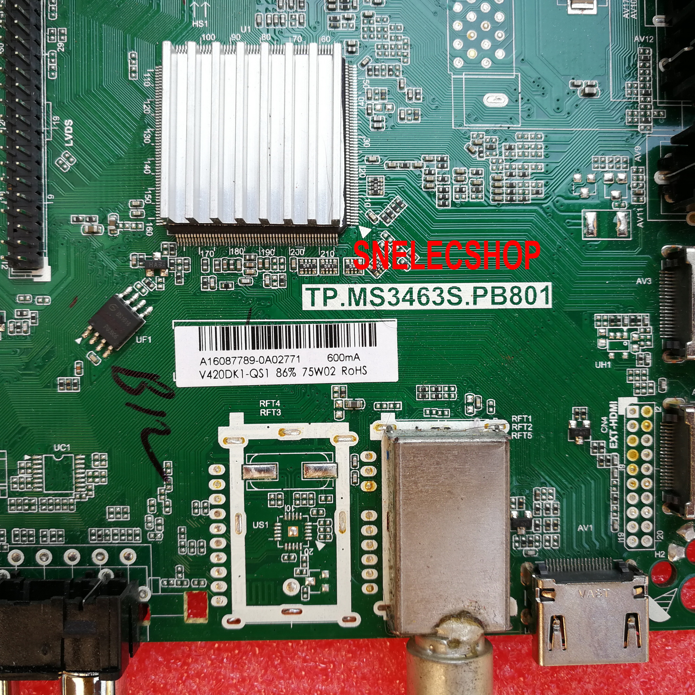 FAMILY: LED42D-T2 TP.MS3463S.PB801 600mA 75W มือสอง