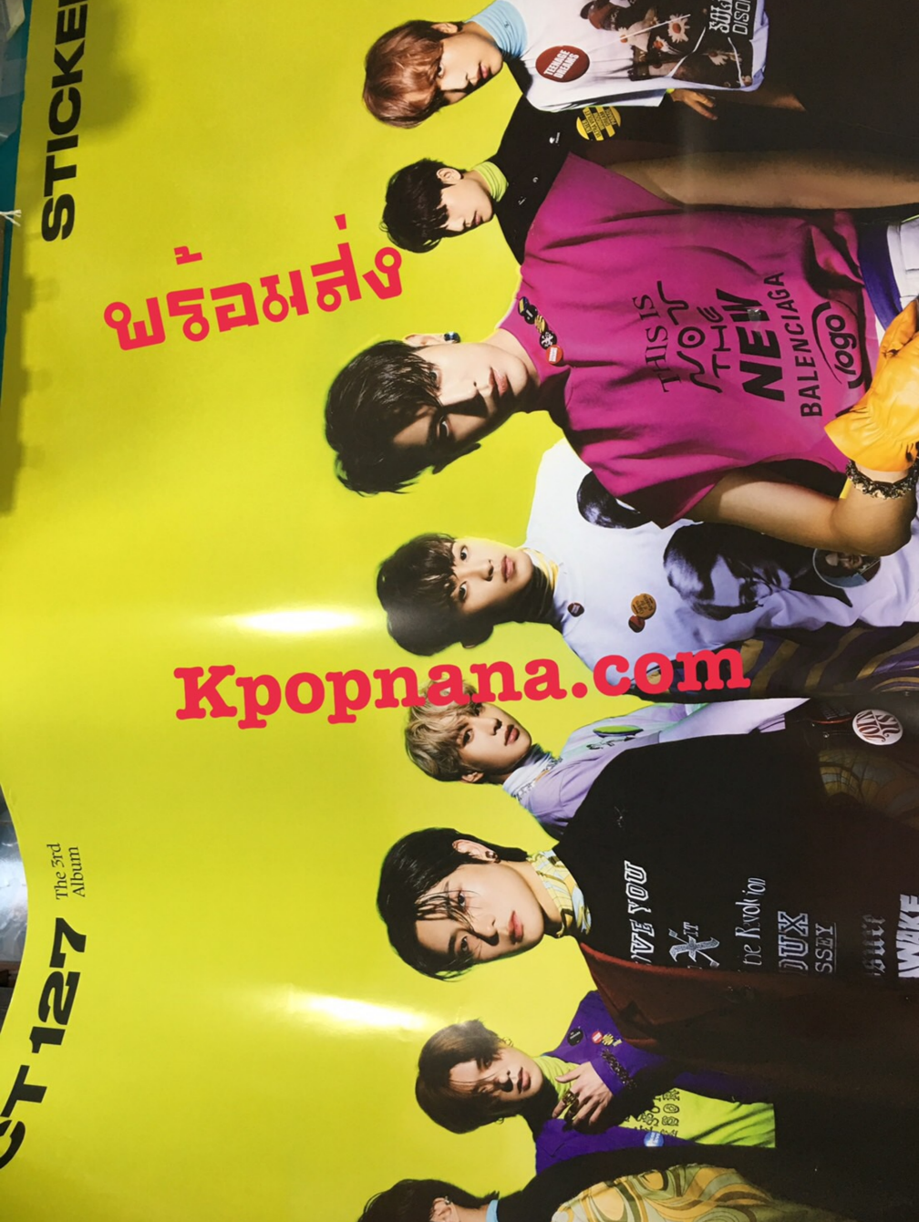 NCT 127 - โปสเตอร์ แบบที่ 3 พร้อมส่ง + กระบอกโปสเตอร์