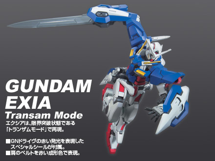 HG 1/144 GN Arms Type E + Gundam Exia (Trans-Am Mode)