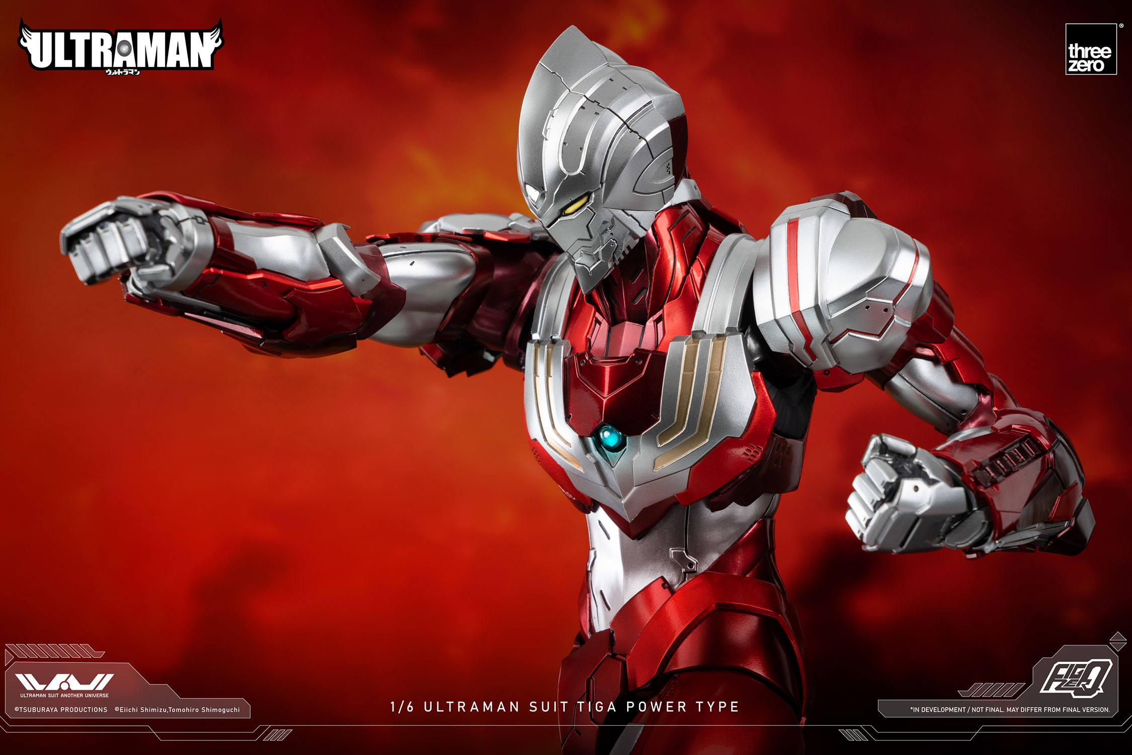 "Pre-Order" Threezero 1/6 Ultraman Suit Tiga Power Type