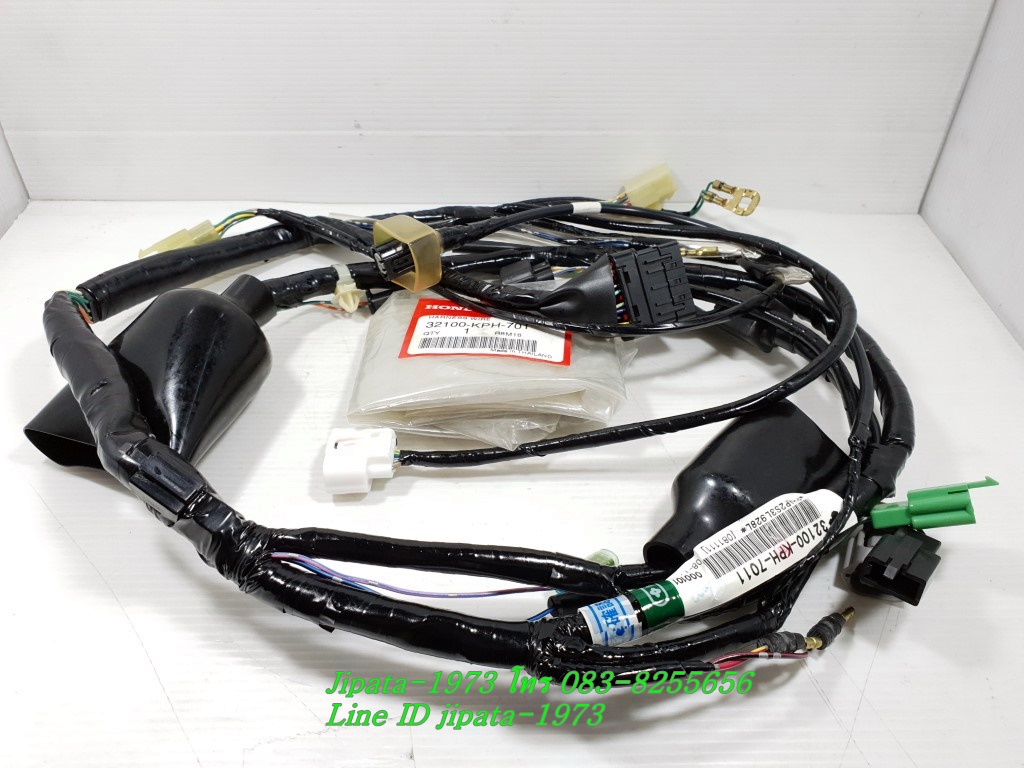 (Wave 125 i) ชุดสายไฟเมน Honda Wave 125 i ปี 2005 ไฟเลี้ยวบังลม แท้