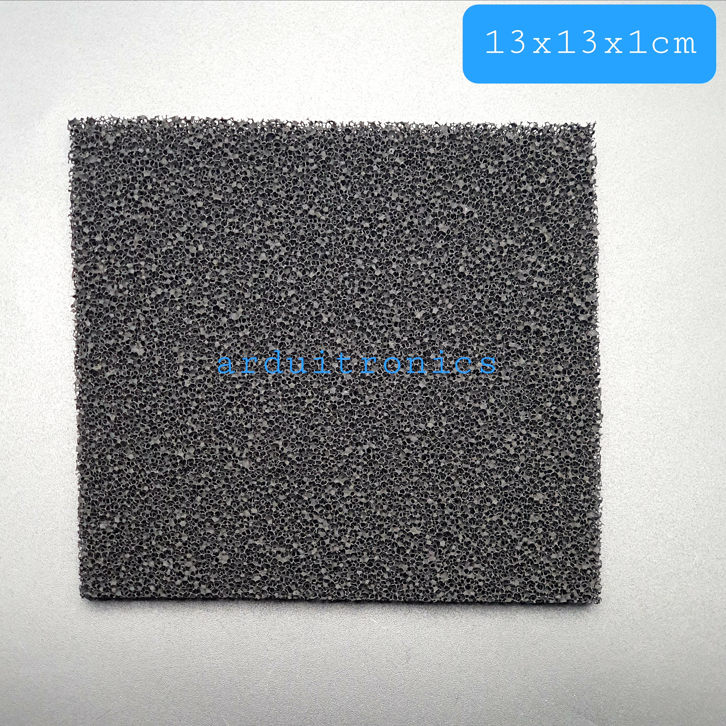 Activated Carbon Filter Sponge Size 13cm * 13cm For Smoke Absorber