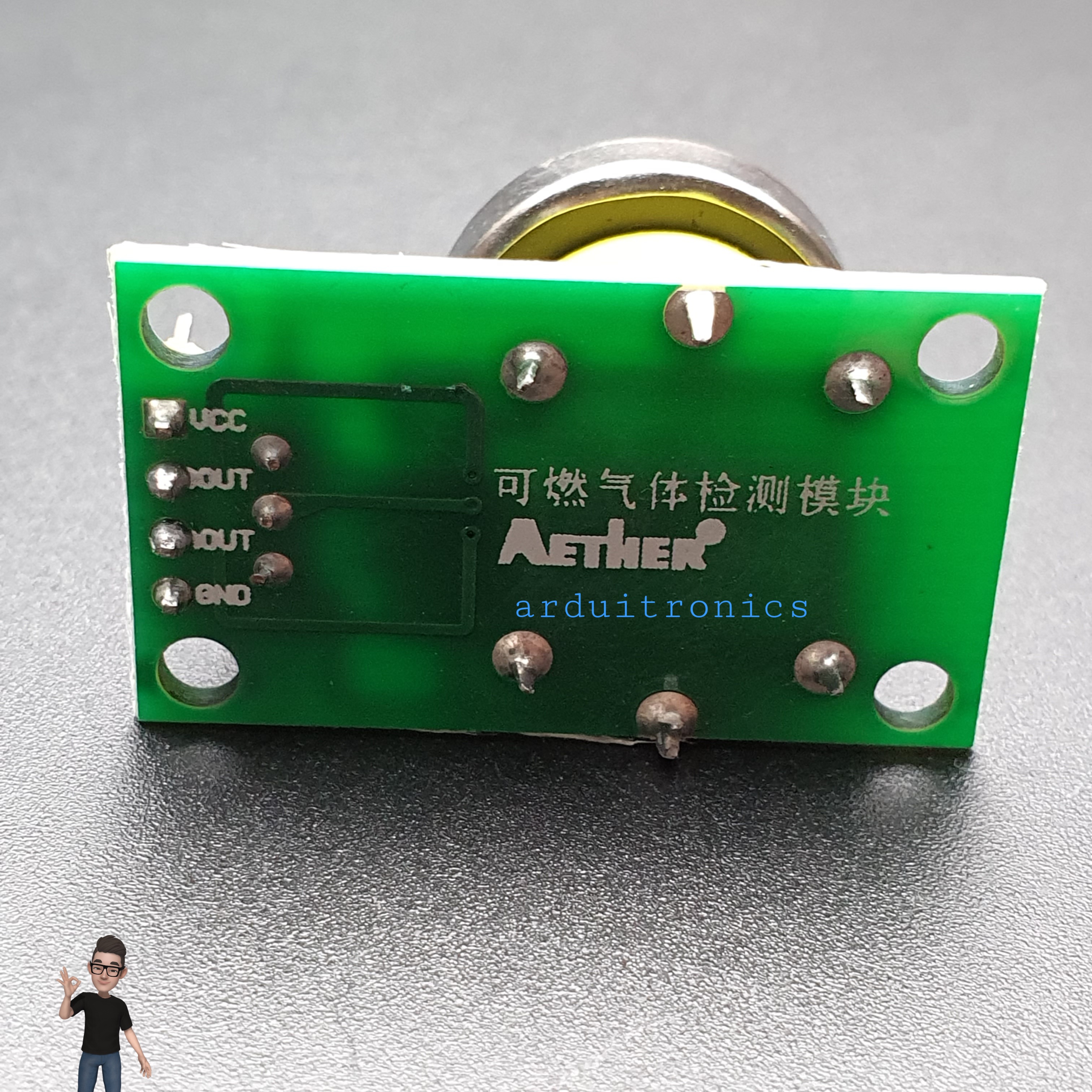 MQ138 Gas Sensor Module (Aldehydes, Alcohols, Ketones , Formaldehyde ) MQ-138 (PCB สีเขียว)