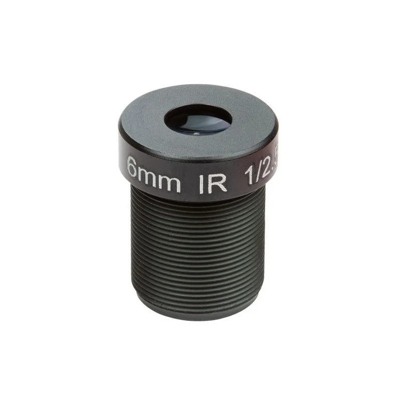 Arducam: M12-Mount 33º 6mm Lens for Official Raspberry Pi HQ Camera Module M12 Lens Mount