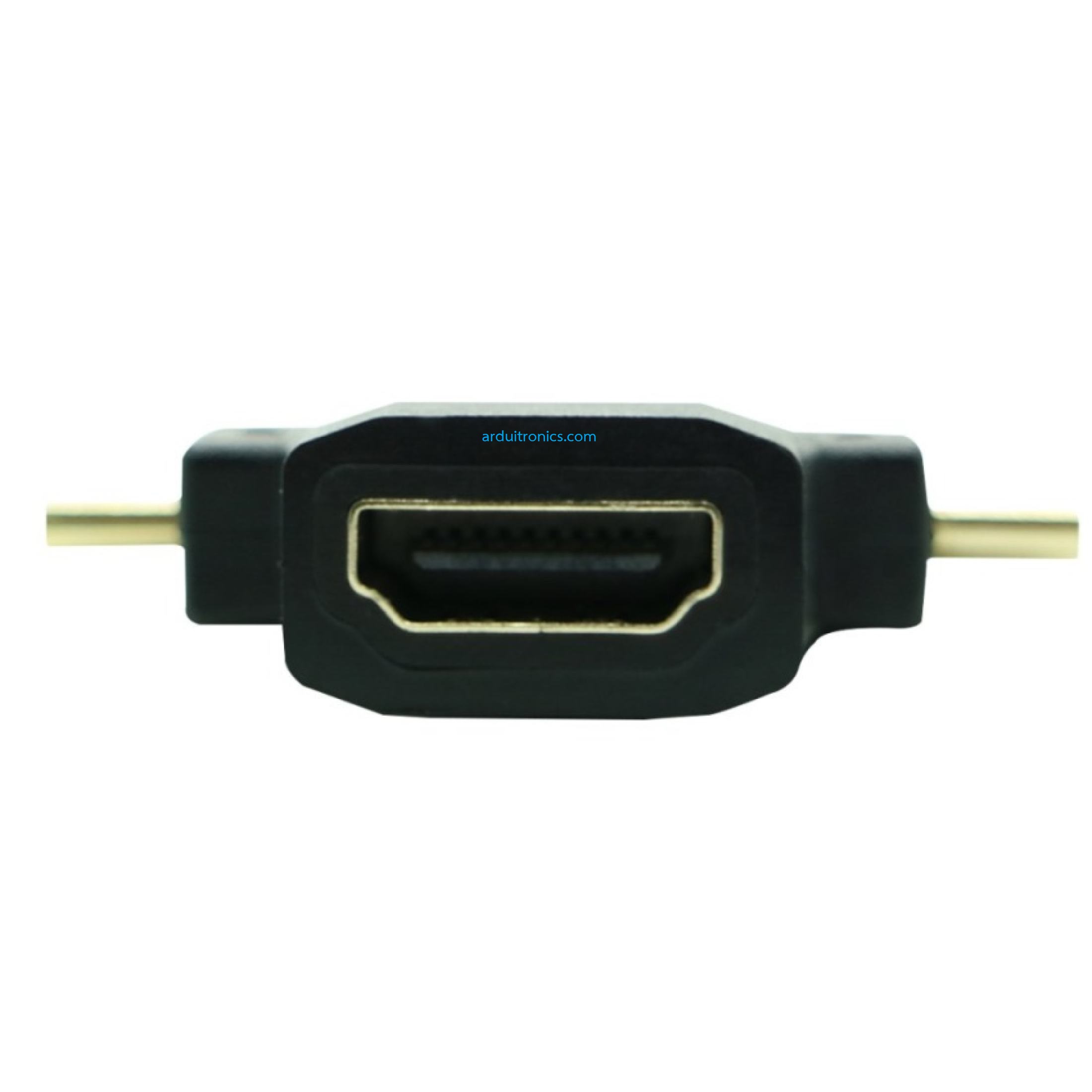 Micro/Mini HDMI Male to HDMI Female Adapter (3-in-1 Combo)