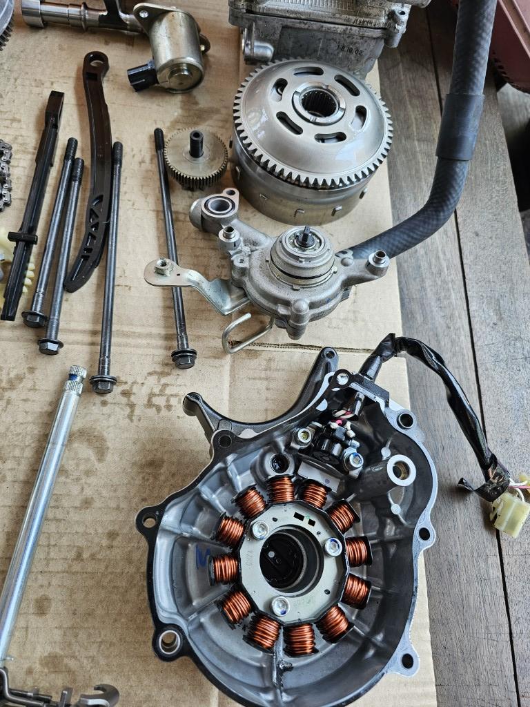 (R15 2018) ชุดเครื่องยนต์แบบแยกชิ้น Yamaha R15 2018,MT15 แท้ (สินค้า Test Run)