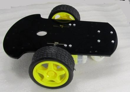 2WD Arduino Smart Car Chassis (Black)