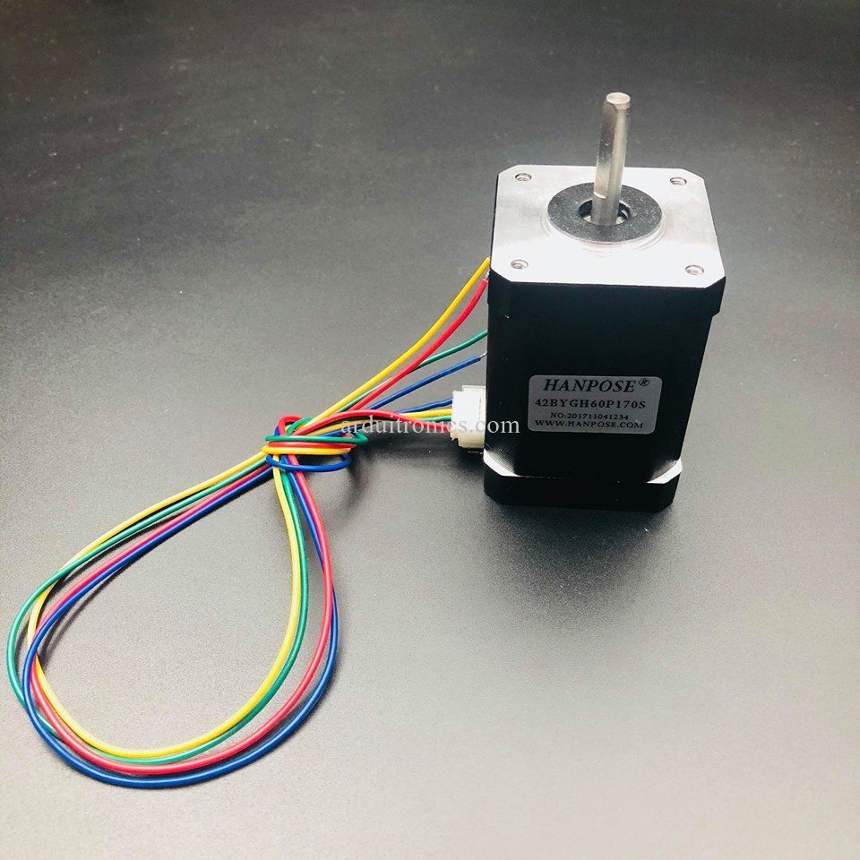 Stepper motor แรงบิด 0.73 N.m 1.7A (42BYGH60-1700A)