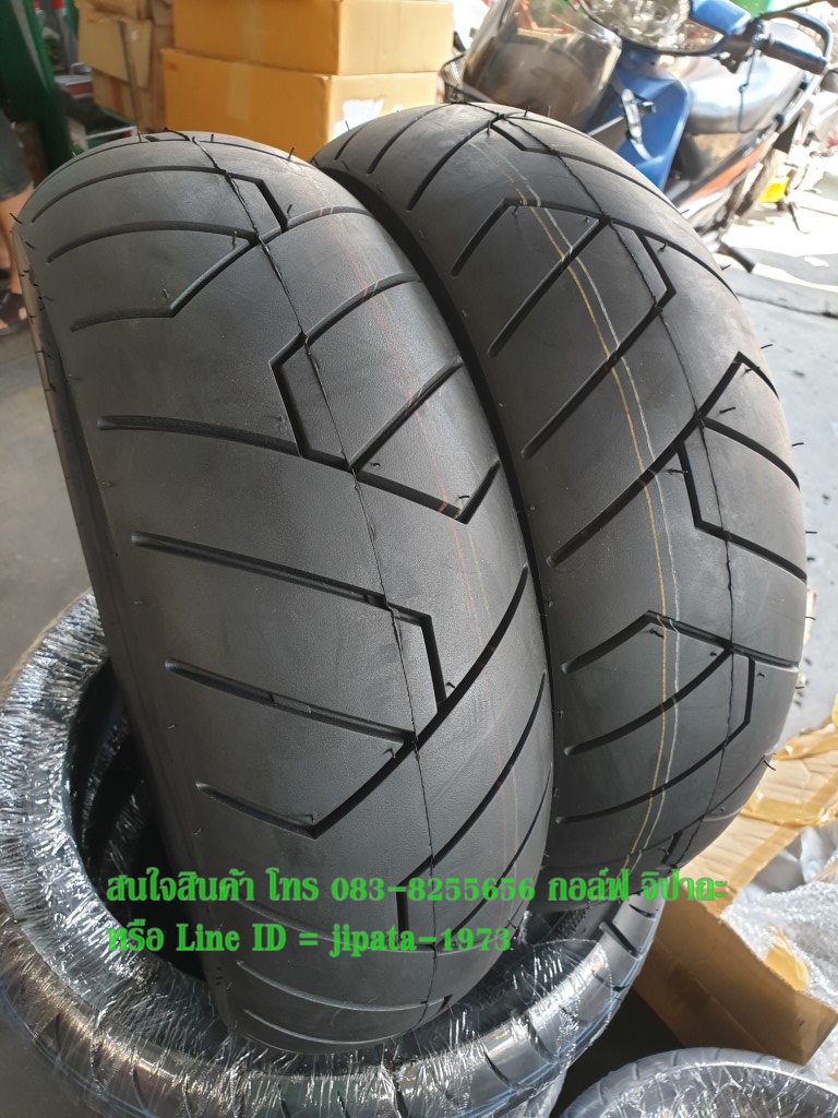 ยางนอก ยี่ห้อ Vee Rubber ติดรถ Honda MSX 125 i ขนาดวงล้อ 12 นิ้ว