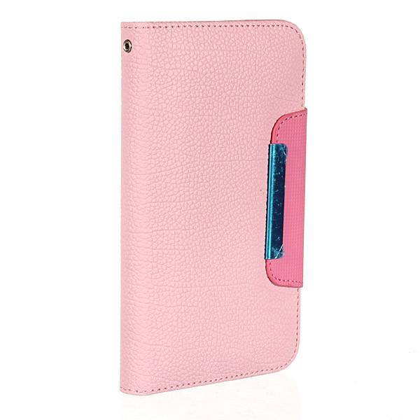กรอบFlip cover for samsung galaxy Note3 สีชมพู