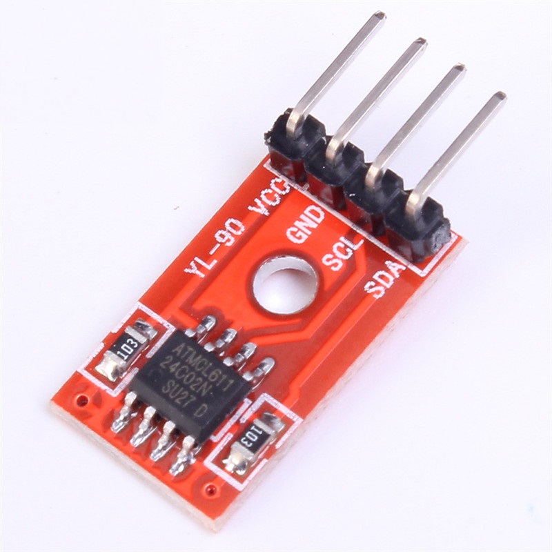 AT24C02 (256 Byte) I2C Interface EEPROM Memory Module พร้อมสายไฟ