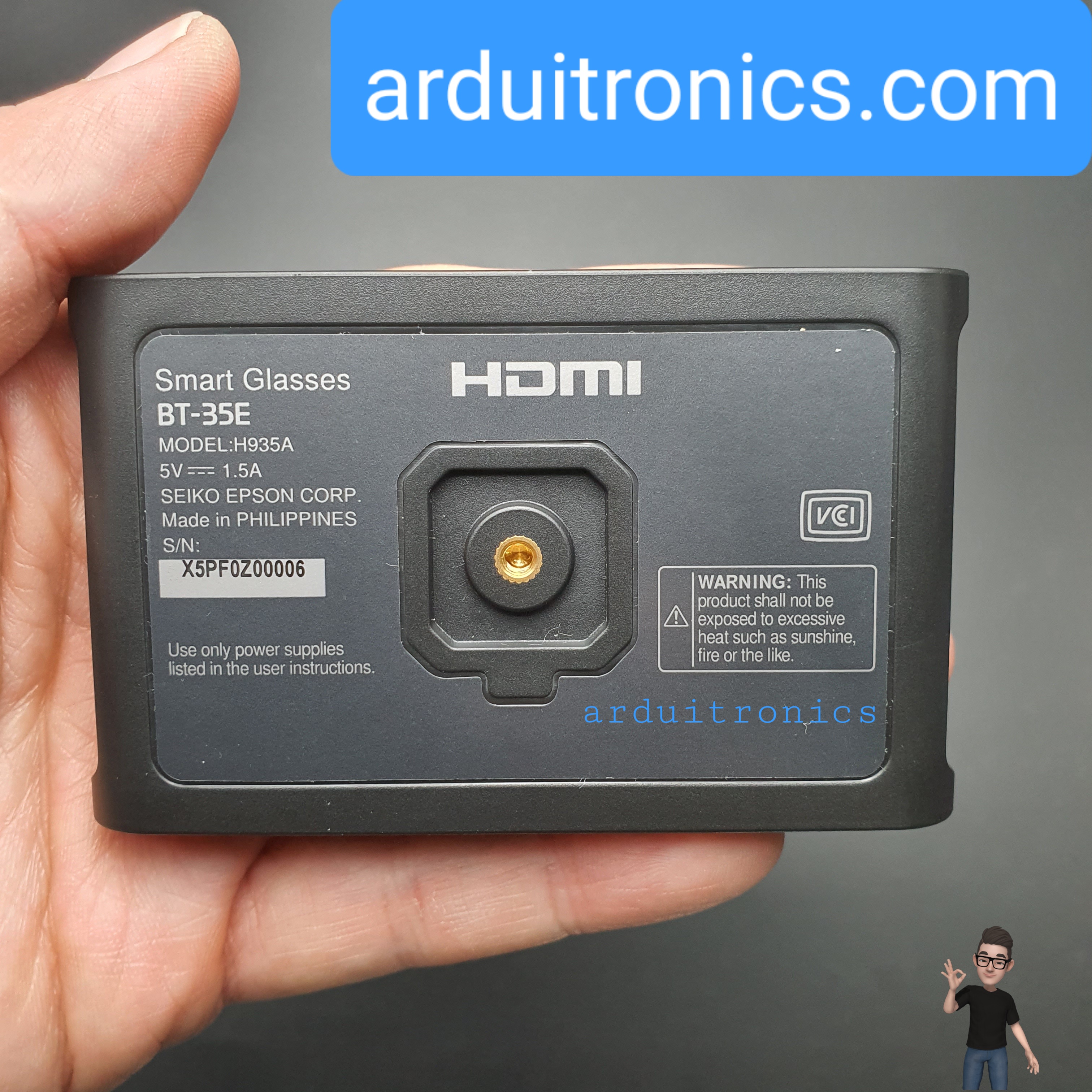 MOVERIO Smart Glasses BT-35E (แท้จาก EPSON, Japan)