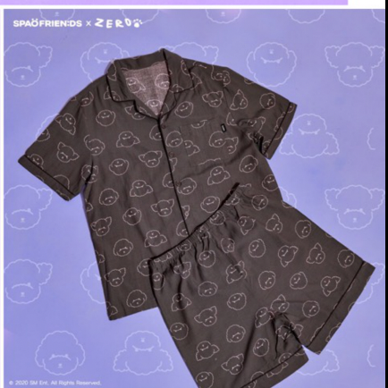 TAEYEON - SPAO × ZERO - Pajamas สี ดำ ระบุ size ที่ต้องการ นะคะ