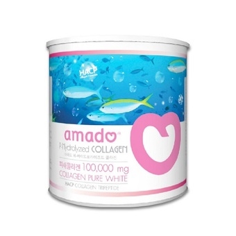 Amado p-hydrolyzed collagen 100,000 mg. อมาโด้ พี ไฮโดรไลซด์ คอลลาเจน