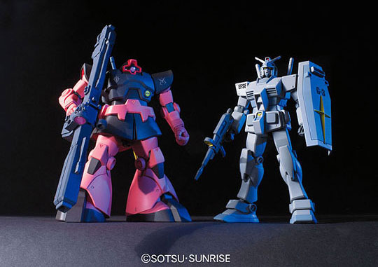 HGUC 1/144 RX-78-3 Gundam + MS-09RS Rick-Dom (Char Aznable Custom) Set