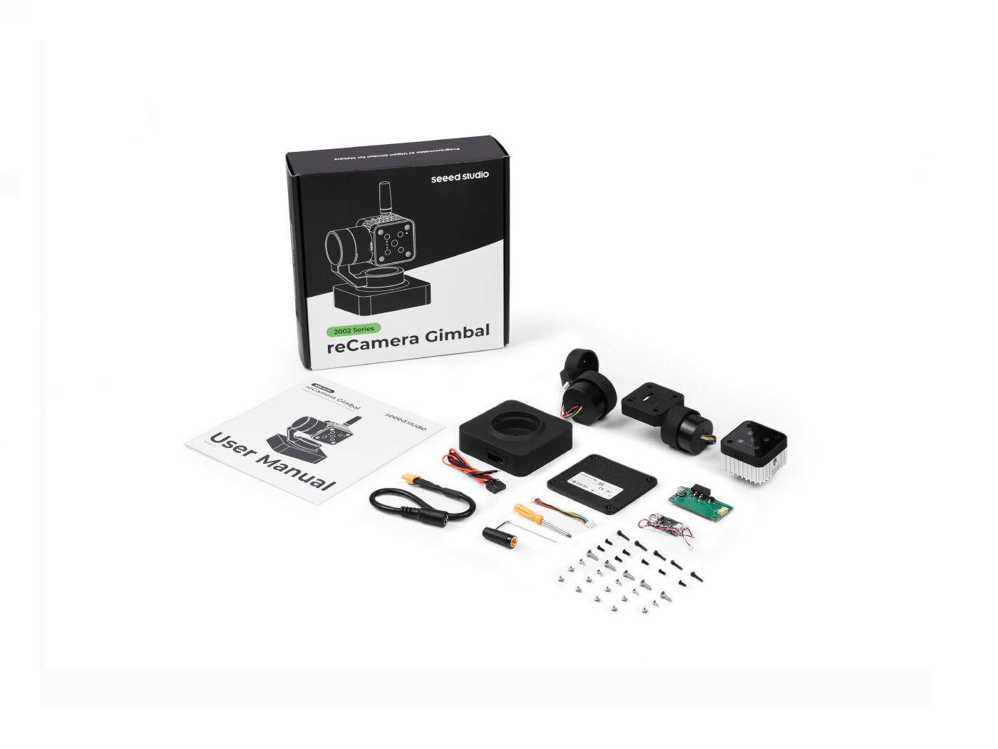 reCamera Gimbal 2002w (64G) - AI Camera with adjustable Yaw & Pitch (SeeedStudio)