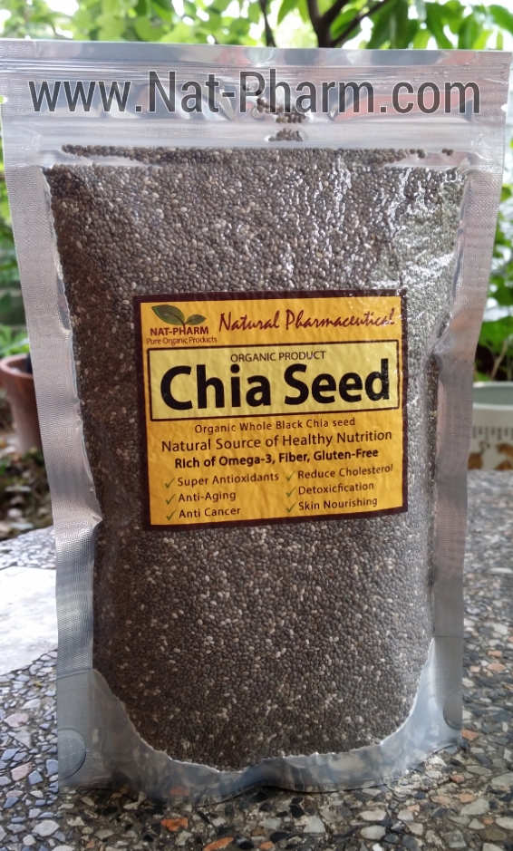Organic Chia Seed 500g. (เมล็ดเจีย หรือ เมล็ดเชีย ปลอดสาร ขนาด 500 กรัม)