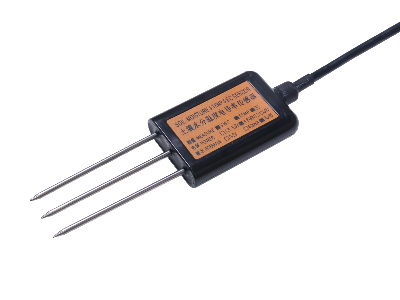 Industrial Soil Moisture & Temperature & EC Sensor MODBUS-RTU RS485 (S-Soil MTEC-02A) - แท้จาก seeedstudio