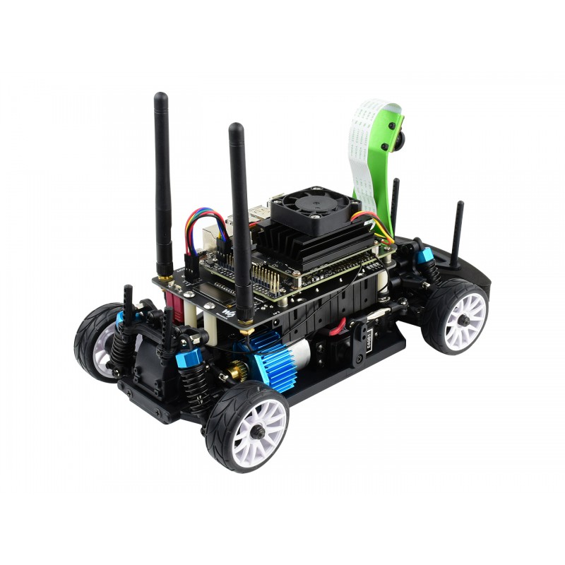 JetRacer Pro AI Kit, High Speed AI Racing Robot Powered by Jetson Nano, Pro Version มาพร้อมบอร์ด Waveshare Jetson Nano Dev Kit (Supports ROS, ของแท้จาก Waveshare)