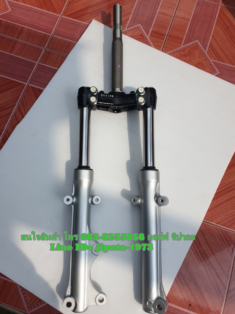 (Spark 135) ชุดแผงคอพร้อมโช้คอัพหน้า Yamaha Spark 135,Spark 135 i แท้