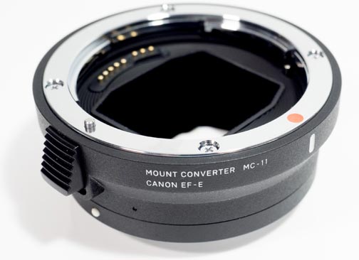 ให้เช่า Mount Converter Adapter For Canon EF Lens to Sony E Mount (Sigma MC-11)