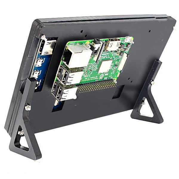 [กรอบ แบบที่ 2] จอ LCD 7 นิ้ว ชุดเคสตั้งจอ HDMI Touch Screen Display ชุดเคสตั้งจอ Raspberry Pi